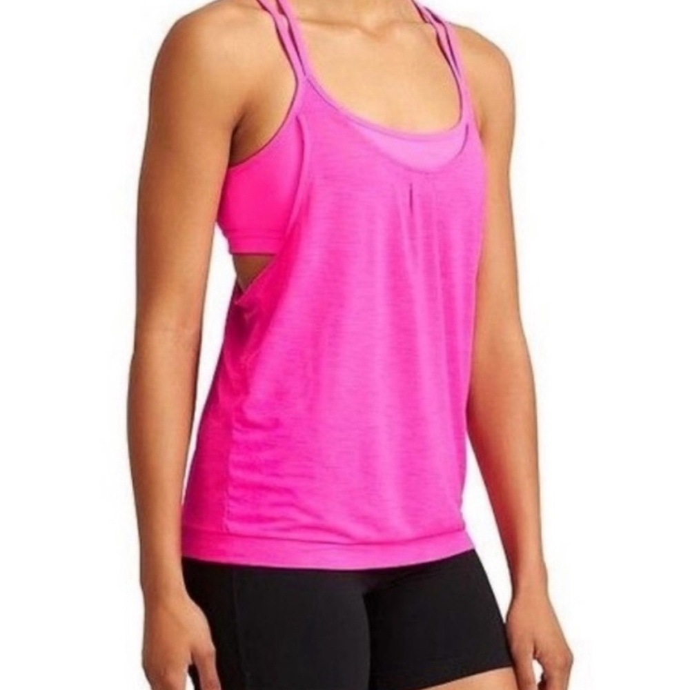 Small Athleta Mesh Energize Tank w/ a Built in Bra
